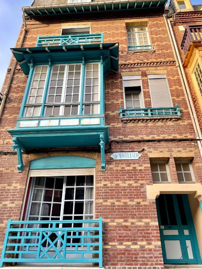 La Batelière, appartement mer avec patio privé Mers-les-Bains Exterior foto