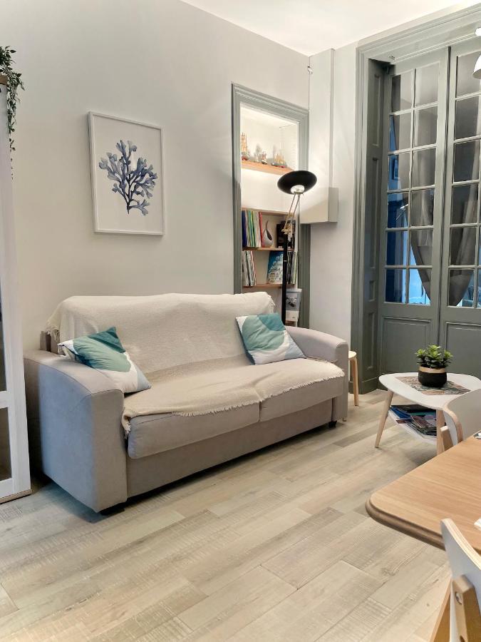 La Batelière, appartement mer avec patio privé Mers-les-Bains Exterior foto