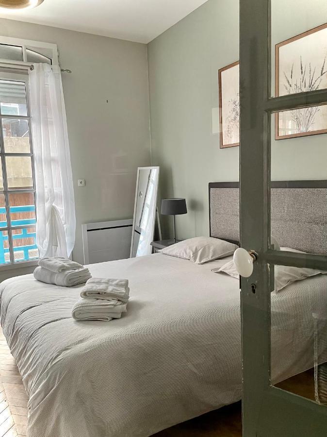 La Batelière, appartement mer avec patio privé Mers-les-Bains Exterior foto