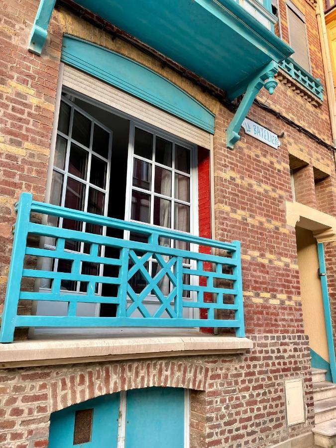 La Batelière, appartement mer avec patio privé Mers-les-Bains Exterior foto